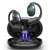 JR-OE4 Open-Ear True Wireless Earbuds-Black