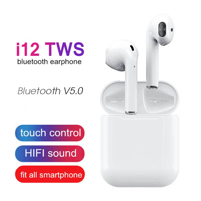TWS i12 Airpods - Nova Tronics